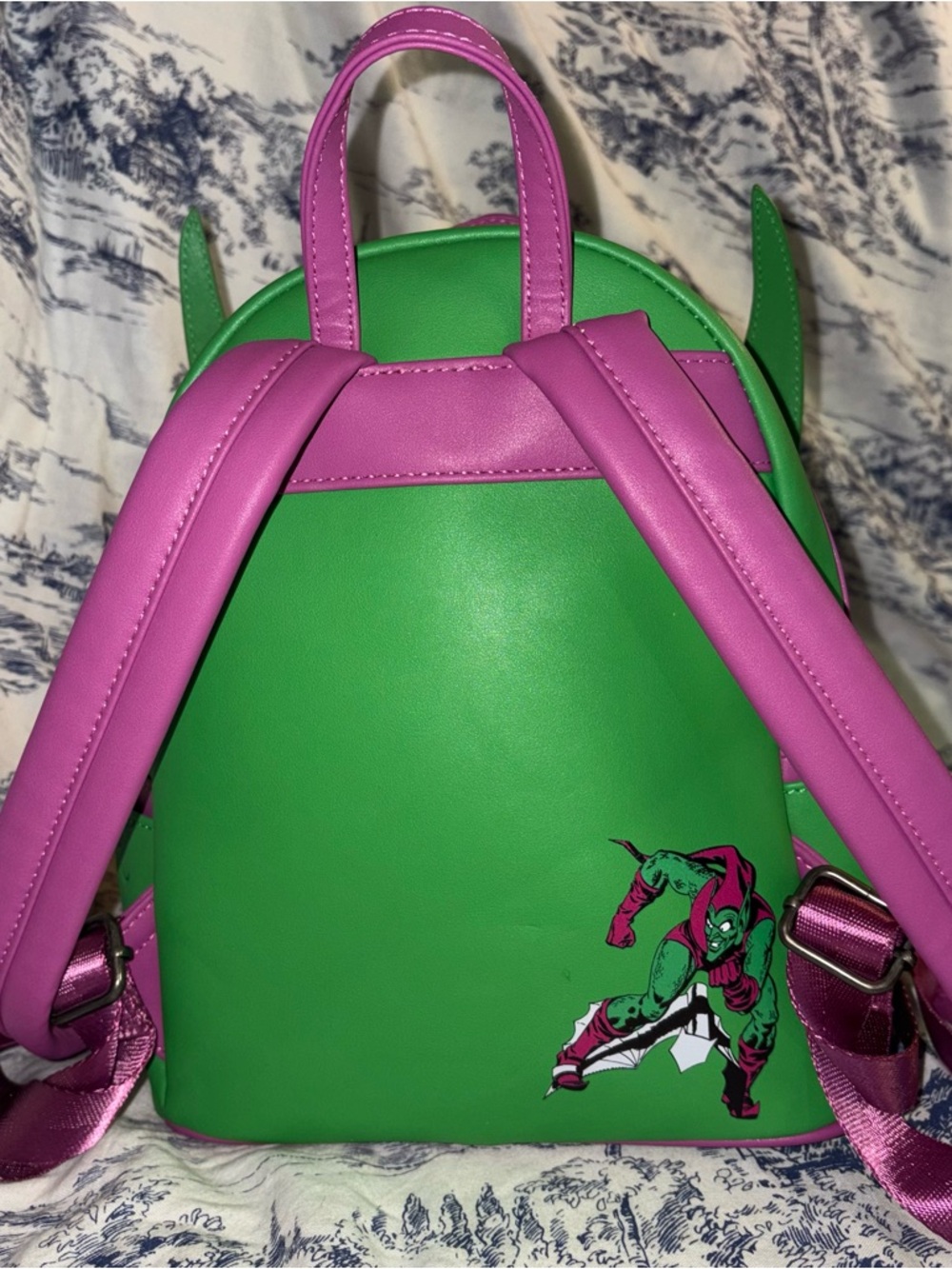 Loungefly Marvel Spider-Man Green Goblin Mini Backpack Limited Release - Picture 3 of 8